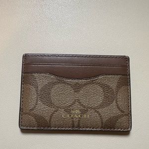 Coach card case